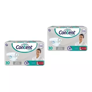 Pañales Content Medical L X 60 - Unidad a $1998
