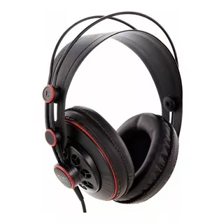 Auriculares Superlux Hd681 Negro Y Rojo