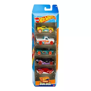 Hot Wheels Pacote Com 5 Carrinhos  - Mattel