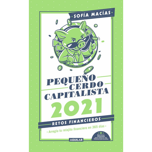 Libro Agenda: Pequeño Cerdo Capitalista 2021 (retos Financ