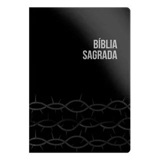 Bíblia Sagrada Evangelize - Nvi - Letra Grande - Capa Brochura Preta, De Vários Autores. Editora Geográfica, Capa Mole Em Português, 2023