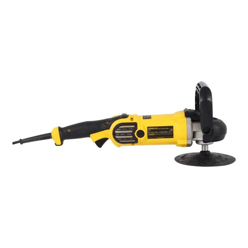 Lijadora y pulidora Dewalt 7/9pol 1250 W 220 V DWP849xB2, color amarillo