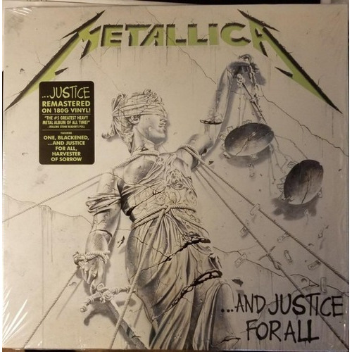 Metallica ... And Justice For All Vinilo Nuevo