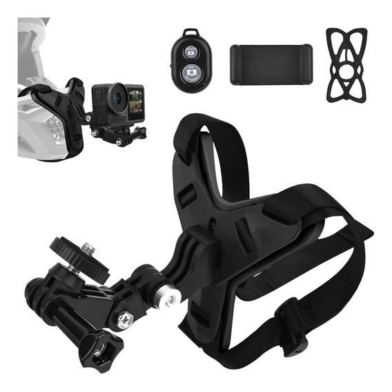 Montura De Casco Para Gopro Hero 10/9/8/7/6/5,11 Para Moto