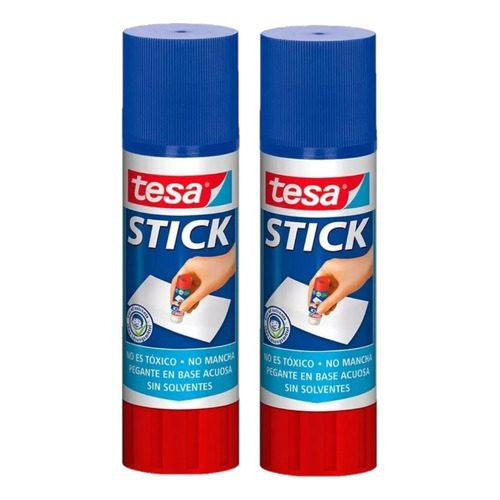 Pegante En Barra Tesa 22 Gr. Stick X 2 Uds