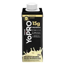YoPRO Bebida Láctea UHT Baunilha 15g de proteínas 250ml