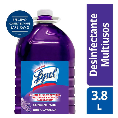 Lysol Desinfectante Para Pisos Lavanda 3785ml