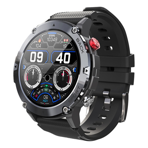Smartwatch Cubot C21 Ip68 Bluetooth Caja Negro Malla Negro Bisel Negro