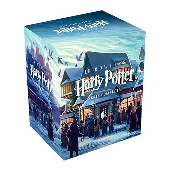 Livro Harry Potter Coleção Série Completa (box 7 Livros)