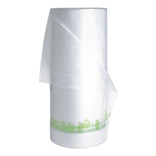Bolsa De Plástico Transparente Biodegradable 20x30 (1 Rollo)