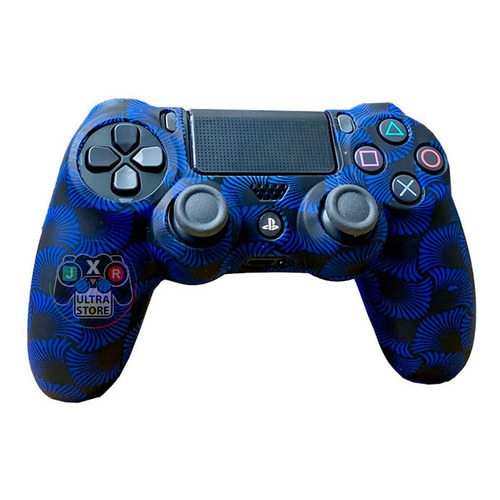 Kmdps43071 Silicone Controller Case Para Ps4 Azul