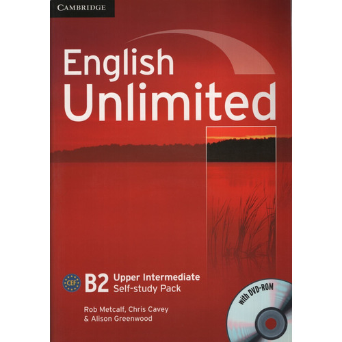 English Unlimited Upper-intermediate B2 - Self-study (workbook With Dvd-rom), De Vv. Aa.. Editorial Cambridge University Press, Tapa Blanda En Inglés Internacional, 2011