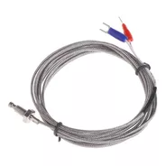 Sensor Termocupla K 600 °c  Cable 2m Rosca