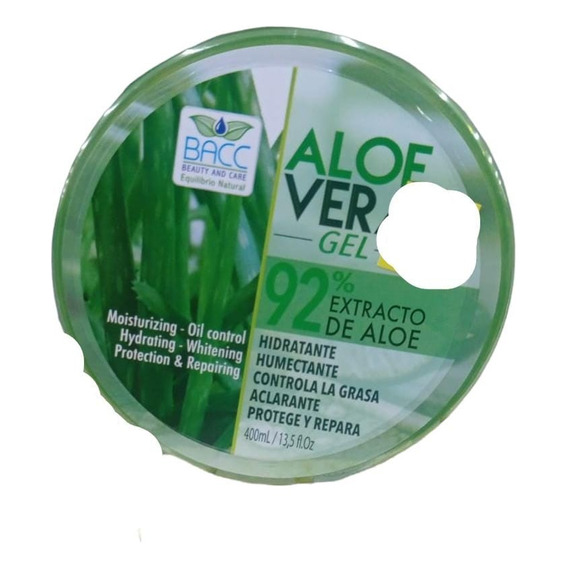 Gel Bacc Facialextracto De Áloe - mL a $50