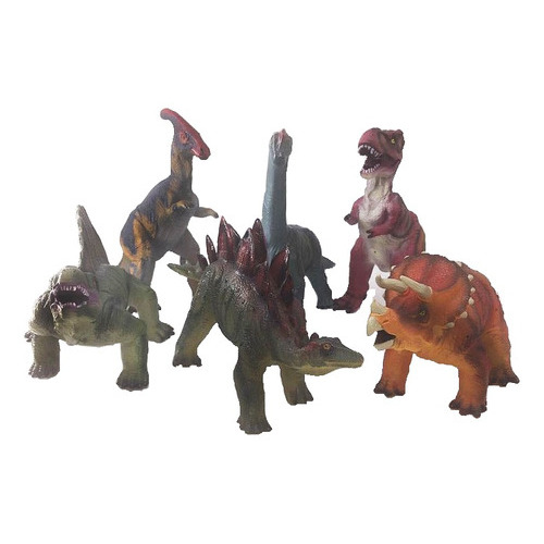 Muñeco Dinosaurio De Goma Manymals Grande Faydi 526-0044