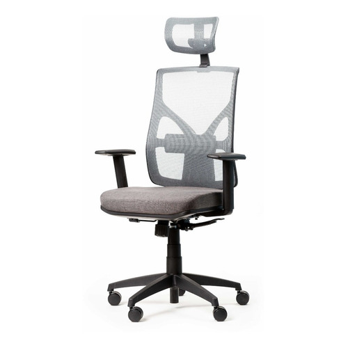 Silla Escritorio Pc Ergonómica Oficina Cool Kronos Gira Cuot Color Negro