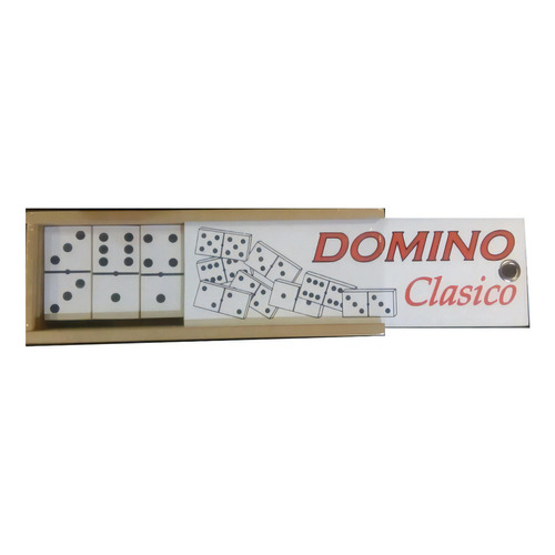 Domino Clasico Grande Madera Colores