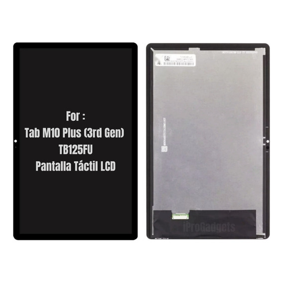 Pantalla Táctil Lcd Para Lenovo Tab M10 Plus 3rd Gen Tb125fu