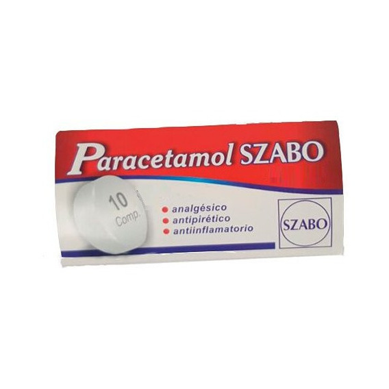 Paracetamol Szabo 1g 10 Comprimidos