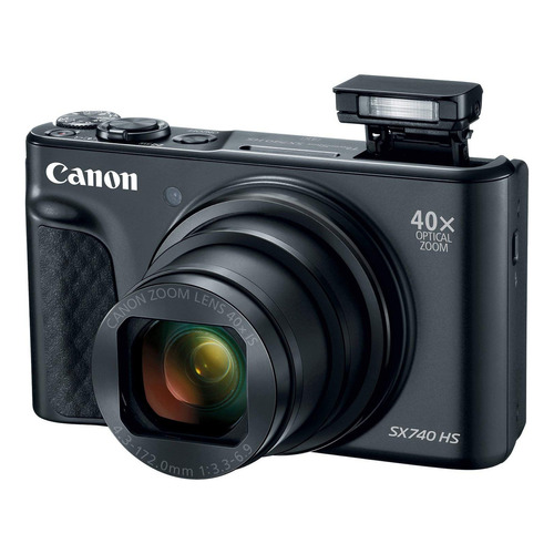 Canon Powershot Sx740 Cámara Digital Con Zoom Óptico De 4. Color Negro