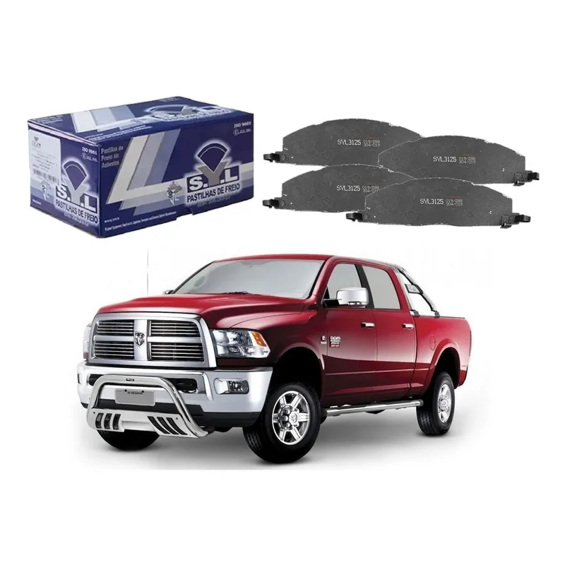 Pastilha Freio Traseira Ram 2500 Laramie 6.7 2009 A 2017