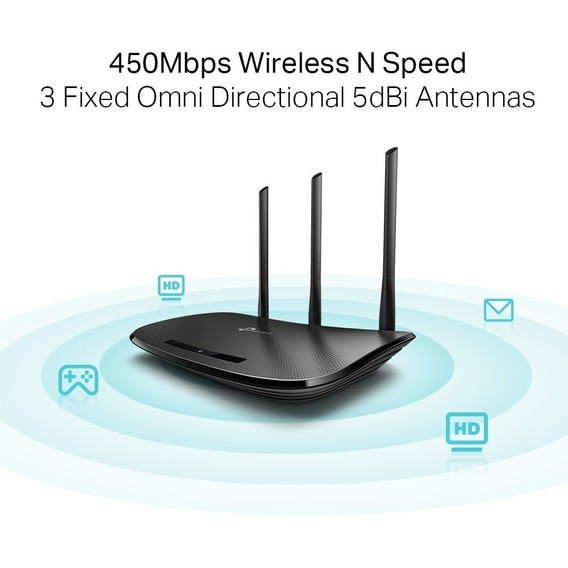 Tp Link Router Inalambrico Wifi N 450mbps Tl-wr940n
