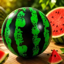 Bola Melancia Inflável Kit 16 Pçs Festa Prenda Brinquedo Redfin