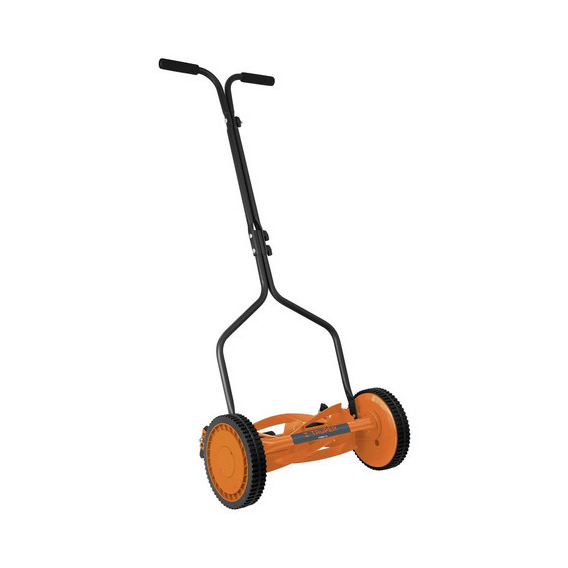 Podadora Manual Cortadora De Grass Cesped 14 Pulgadas Truper Color Naranja claro