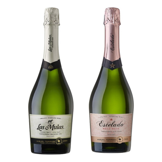 Pack 2x Espumante Brut Miguel Torres Estelado - Las Mulas