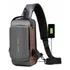 Mochila Fashion Antirrobo Gris oscuro 2 L