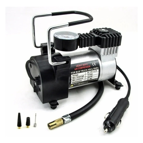 Compresor De Aire Calgary 150 Psi Para Vehículos 12v/ 215144 Color Plateado - 213001 Frecuencia 150psi-213001 C44