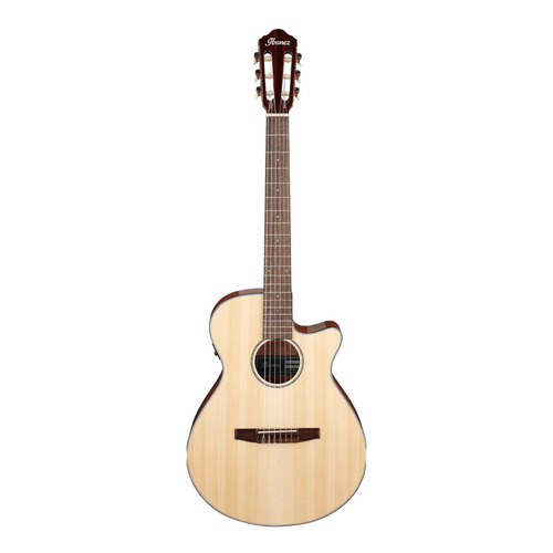 Guitarra Electroacústica Ibanez AEG50N para diestros natural high gloss laurel brillante