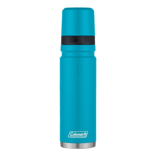 Termo Acero Inox Pico Cebador Matero Coleman 700ml Color Caribbean