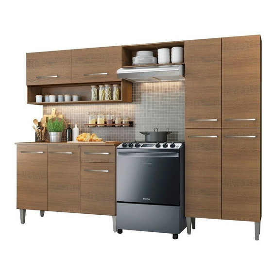 Mueble De Cocina Madesa Emilly 229 Cm