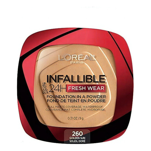 Base de maquillaje en polvo L'Oréal Paris Infallible Pro-Matte Powder Infallible tono 260 - 0.31floz 9g