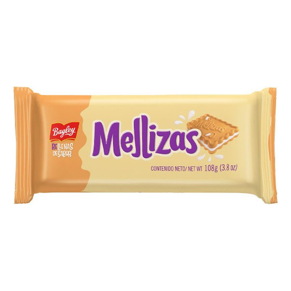 Bagley Mellizas Rellenas de Sabor 108gr