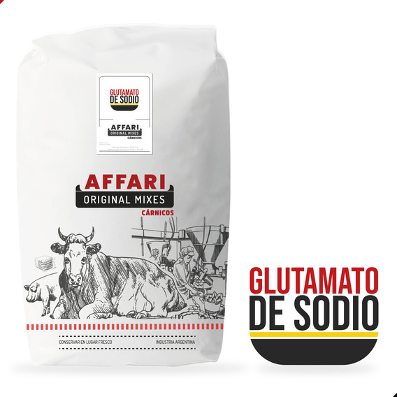 Glutamato De Sodio 99,9% X 25 Kg