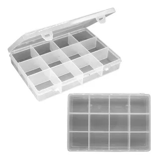 Cajas Plastica Organizadora Con 12 Divisiones Bijou