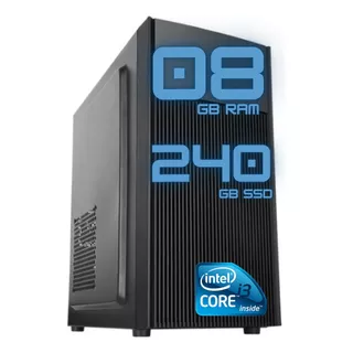 Computador Corporativo Intel Core I3 Ssd 240gb 8gb Nf