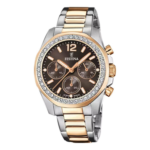 Reloj Para Mujer Festina Rainbow F20608/1 Plateado