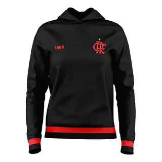 Casaco Feminino Flamengo Tron Em Dry Texturizado 1895 Crf