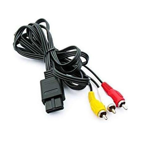 Cable de vídeo AV con tubo LCD LED para Super Nintendo 64 N64