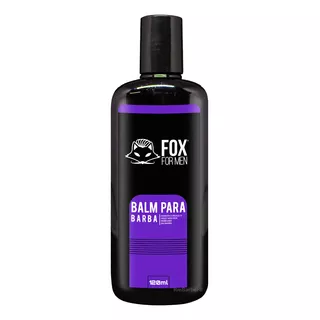 Balm Para Barba E Pele Hidrata E Modela Fox For Men 120ml Fragrância Vanilla