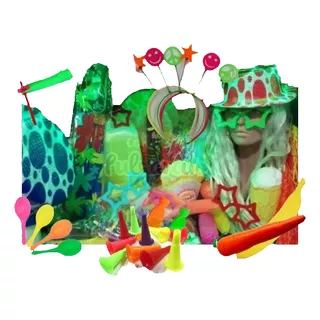 Combo Carnaval Carioca - Cotillon 50 Personas - 210 Art.