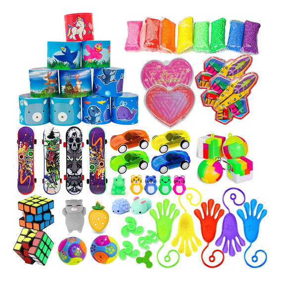 Set Cotillón Nº28 Sorpresita 56pcs Fiesta Cumpleaños El Rey