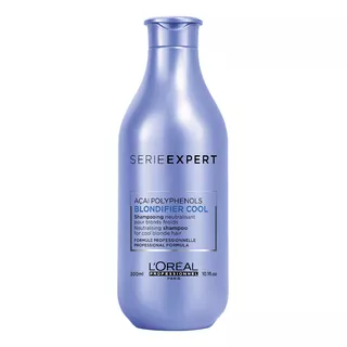 Shampoo L'oréal Professionnel Serie Expert Blondifier Cool En Botella De 300ml