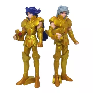 Caballeros Del Zodiaco Figuras Geminis Saga Bueno Y Malo