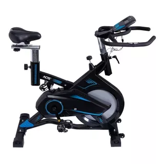 Bicicleta Para Spinning - Acte Sports - Pro Cor Preto E Azul