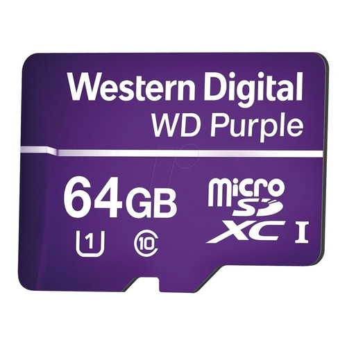 Tarjeta de memoria Western Digital WDD064G1P0A  WD Purple 64GB