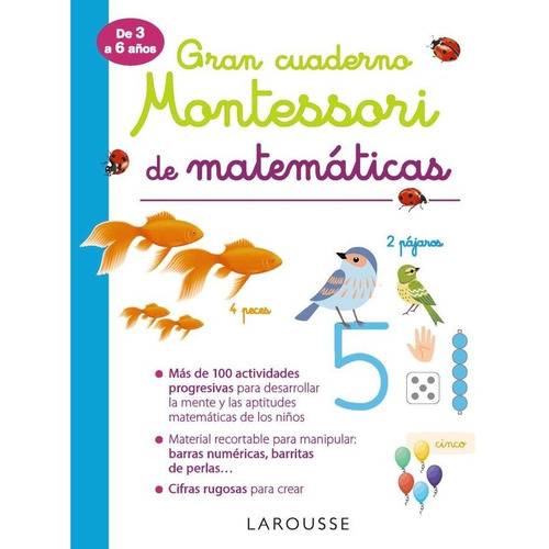 Gran Cuaderno Montessori De Matematicas - Larousse Editor...
